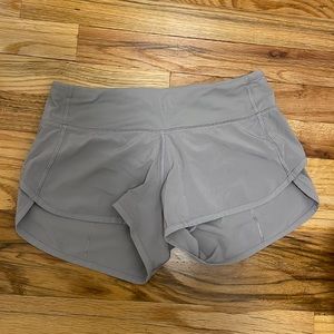 Lululemon Grey Shorts Size 0